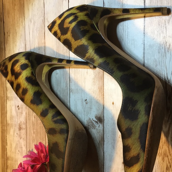Rupert Sanderson shoes leopard print heels size 39 - Picture 3 of 16